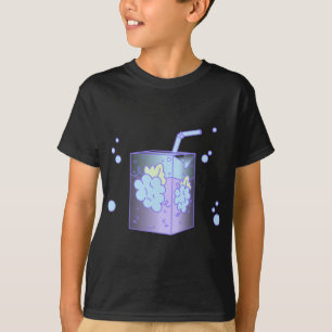 Camiseta Lilac Kawaii Fairy Kei Harajuku Cu