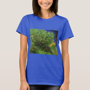 Camiseta Lilases por Vincent van Gogh, Flores de Jardim Ant