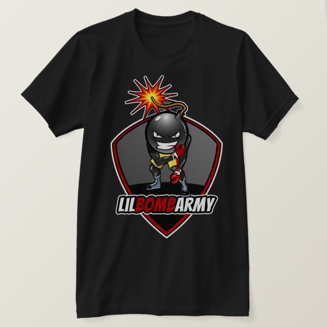 Camiseta LilBombArmy Ali Pose T Shirt Black (Frente do Design)