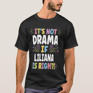 Camiseta LILIANA Presente Personalizado para Mulheres Perso