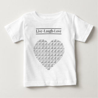 Camiseta Lil'Inspirations #5 - Live, Laugh, Love