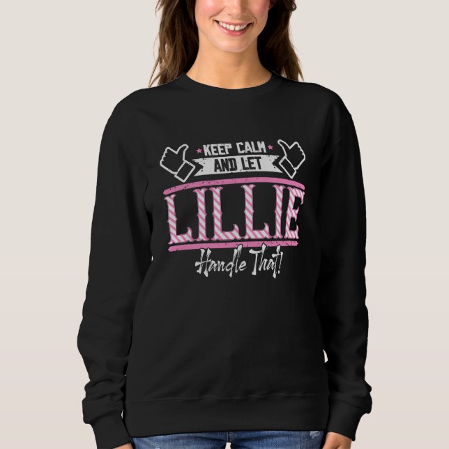 Camiseta Lillie Keep Calm and let Lillie Handle that (Frente)