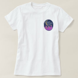 Camiseta Lilly in the City - Camisa-Ajustado do logotipo La