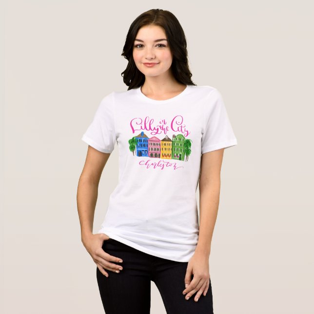 Camiseta Lilly in the City - Charleston (Frente Completa)