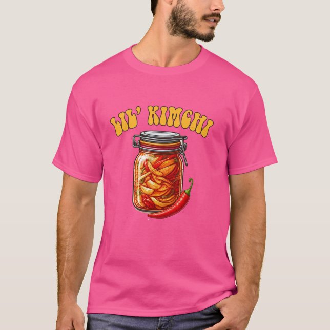 Camiseta Lilu2019 Kimchi Apimentado Comida Coreana Fermenta (Frente)