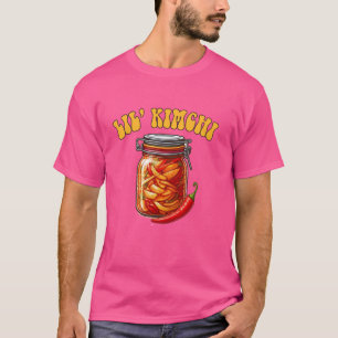 Camiseta Lilu2019 Kimchi Spicy Fermentou Lover de Comida Co