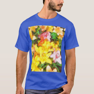 Camiseta Lily Love and Light Watercolor Art
