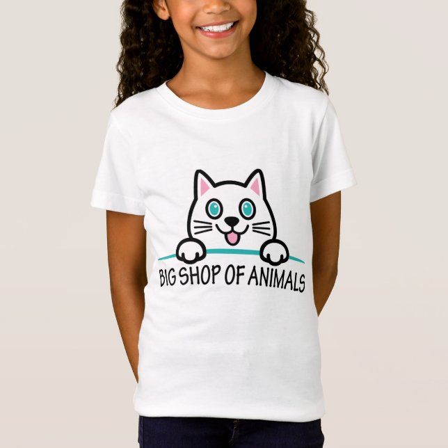 Camiseta Lily, o Gatinho, (Frente)