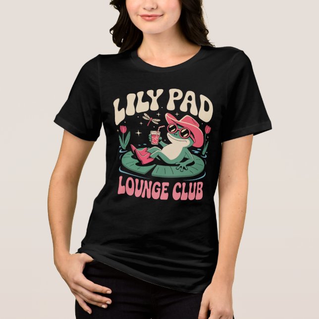 Camiseta Lily Pad Lounge Club (Frente)