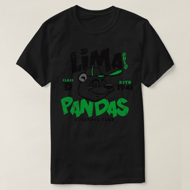 Camiseta Lima Pandas (Frente do Design)