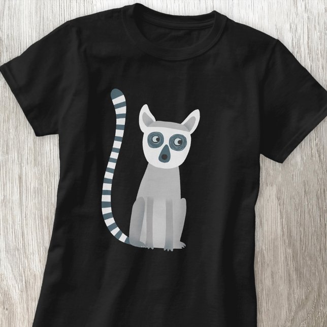 Camiseta Limão-Alvo (Fun Ring Tailed Lemur t-shirt)