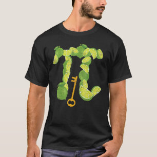 Camiseta Limão-chave Pi-Day Símbolo Kids Toddler Youth Math