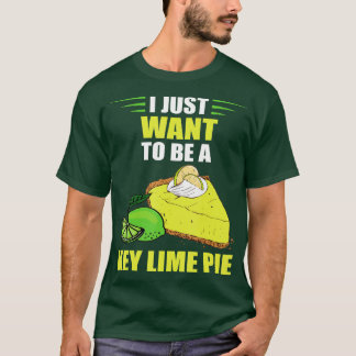 Camiseta Limão Chave Pie Eu Só Quero Limão Pie Baker Lemon