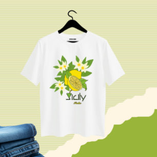 Camiseta Limão com flores