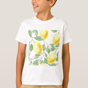 Camiseta Limão da aguarela