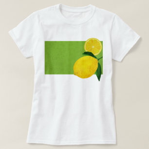 Camiseta Limão de Aquarela 14