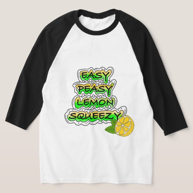 Camiseta Limão de Malgaxe Fácil (Postura )