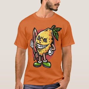 Camiseta limão de Verão