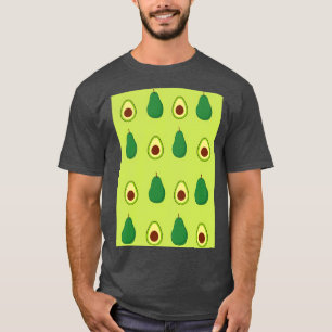 Camiseta Limão do padrão Avocado