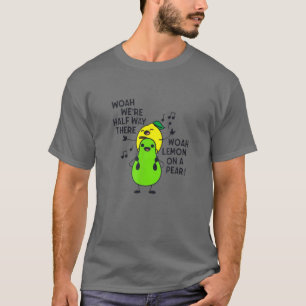 Camiseta Limão Em Um Professor De Pera   Foodie Engraçado