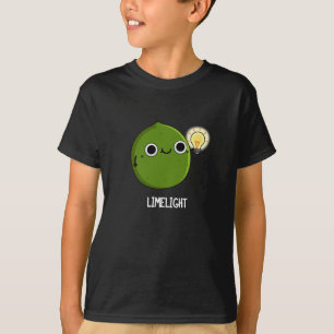 Camiseta Limão Engraçado à luz do limão Fruta Escuro BG