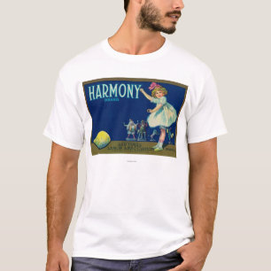 Camiseta Limão LabelSan Dimas da harmonia, CA