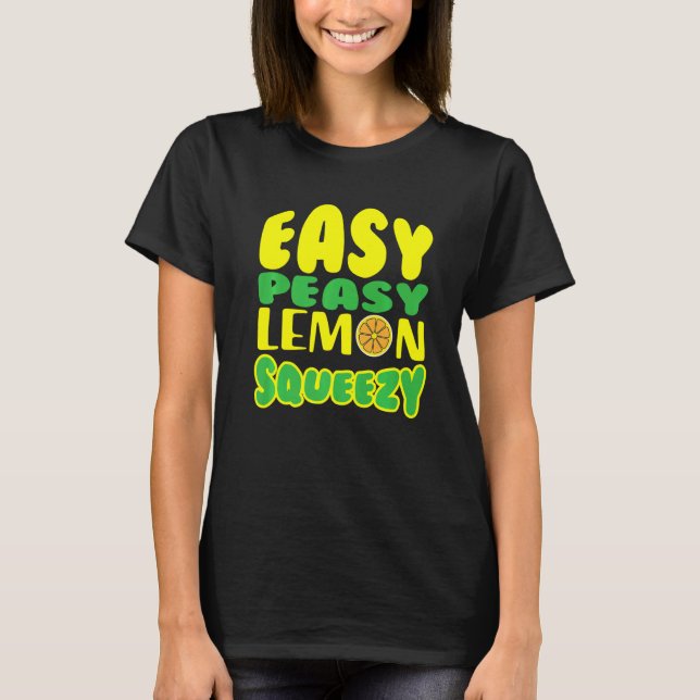 Camiseta Limão-limão-picado-limonada-limonada-limão-limão-l (Frente)