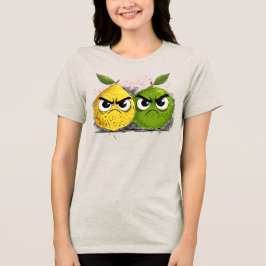 Camiseta Limão Mal-Humorado Lima Mal-Humorada