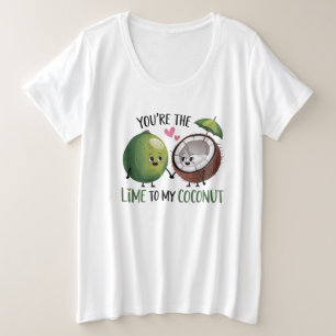 Camiseta Limão para meu Coco de São Valentim