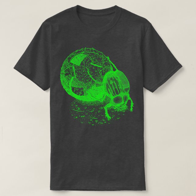 Camiseta limão QuotDung Beetlequot (Frente do Design)