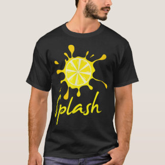 Camiseta Limão Splash Fruta de Verão Limonada