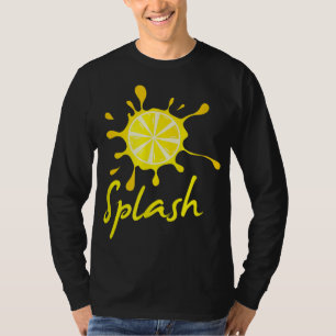 Camiseta Limão Splash Fruta de Verão Limonada