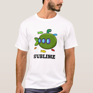 Camiseta Limão Submarino de Fruta Submarina Sublime