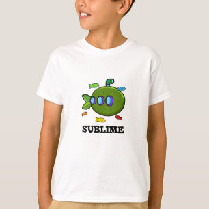 Camiseta Limão Submarino de Fruta Submarina Sublime