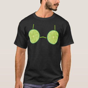 Camiseta Lime Bra Costume Awesome & Cute Easy Reptile Hallo