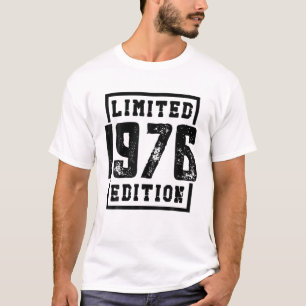 Camiseta Limitado 1976 Edição 45 Aniversário