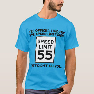 Camiseta Limite de velocidade