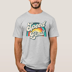 Camiseta Limite de velocidade Retro Rainbow Concert Fan Clu