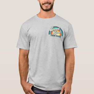 Camiseta Limite de velocidade Retro Rainbow Concert Pocket 