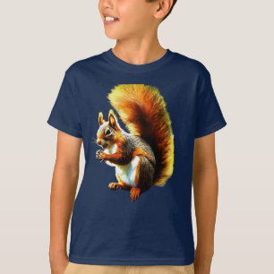 Camiseta Limite Superior: Uma Aventura Curiosa do Esquilo