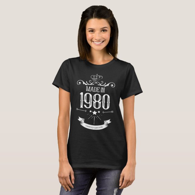Camiseta Limited Edition 1980 (Frente Completa)