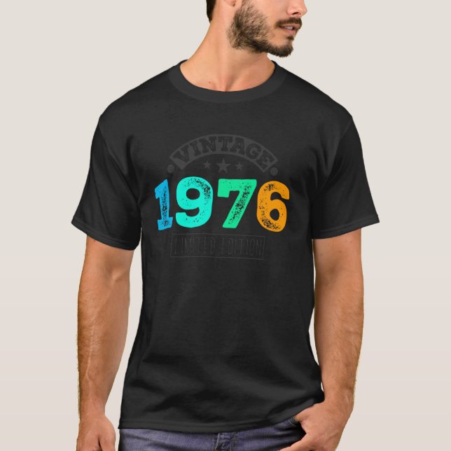 Camiseta Limited Edition - Vintage 1976 (Frente)