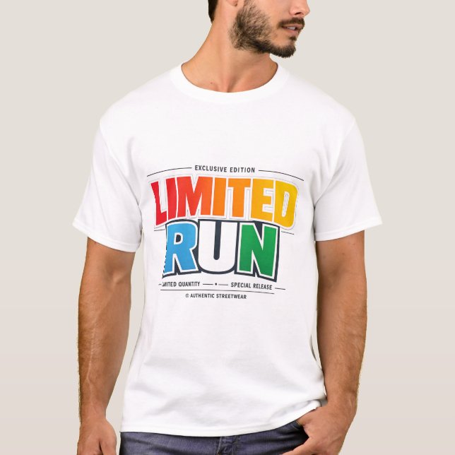 Camiseta Limited Run — Exclusive Edition  (Frente)