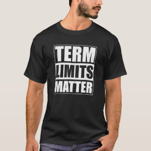 Camiseta Limites de Termo Matéria 2024 Eleição Aumentou Ele