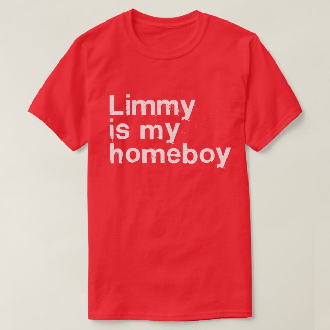 Camiseta Limmy É Meu Ficar em casa (Frente do Design)