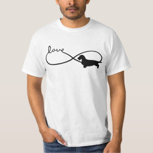 Camiseta Limniscado de Ama Infinito Dachshund 1