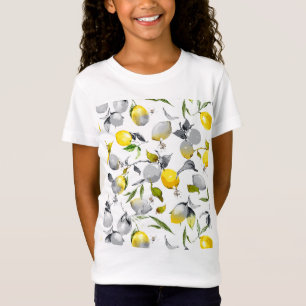 Camiseta Limões aquarela 14