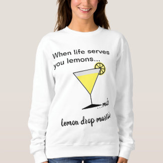 Camiseta Limões de vida, limão, martini