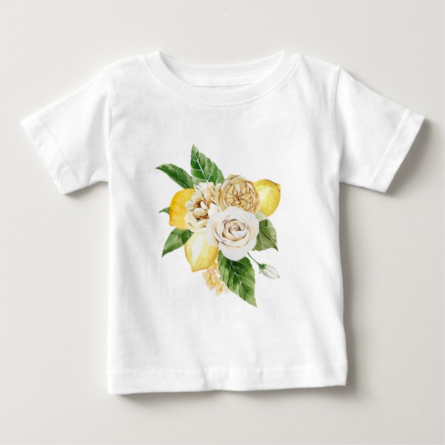 Camiseta Limões e rosas (Frente)