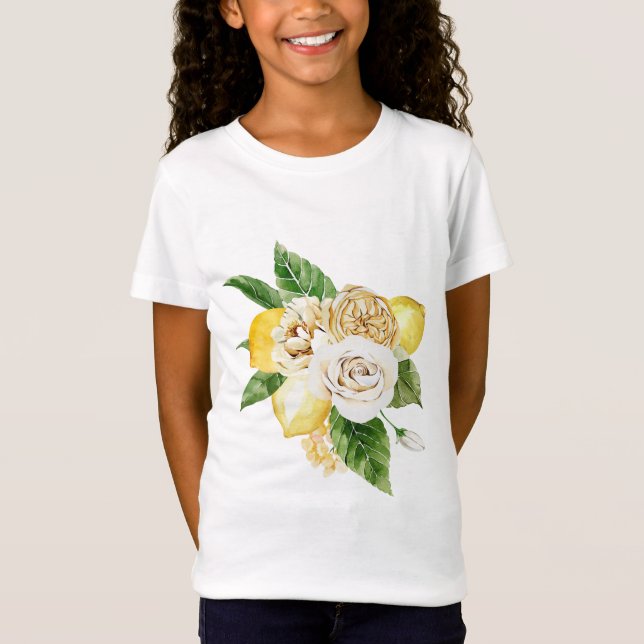 Camiseta Limões e rosas (Frente)
